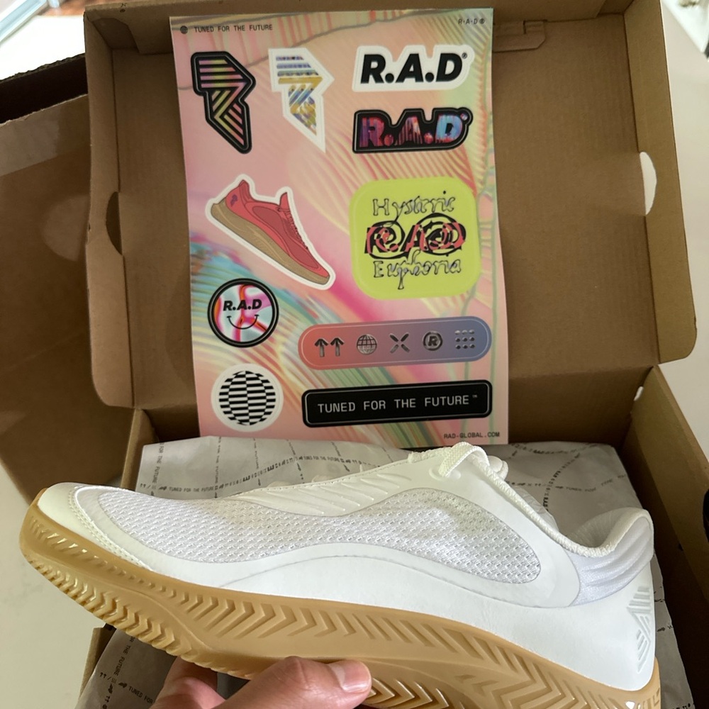 RAD ONE White and Tan TRAINER CROSSFIT